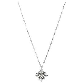 Tiffany & Co Collana con pendente Schlumberger Lilies in diamanti