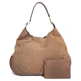 Gucci Bolso de hombro Maxi de gamuza