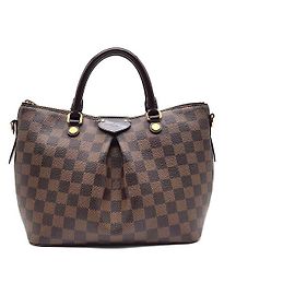 Bolsa Louis Vuitton Damier Sienna PM Marrom