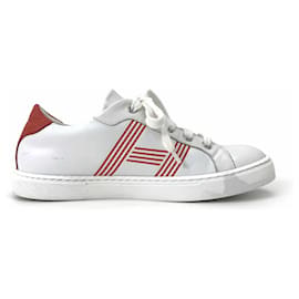 Hermès Sneakers Advantage Avantgarde White Orange