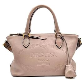 Borsa tote e a tracolla Grace in vitello - Prada