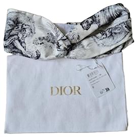 Dior Fascia in seta Toile de Jouy