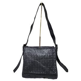 Borsa a tracolla BOTTEGA VENETA Nappa Intrecciato Black
