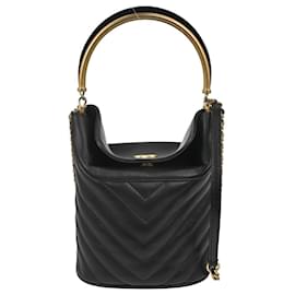 Chanel Handle with Chic Bucket Chevron Lambskin