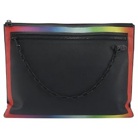 Louis Vuitton Pochette A4 Rainbow Taiga Leather