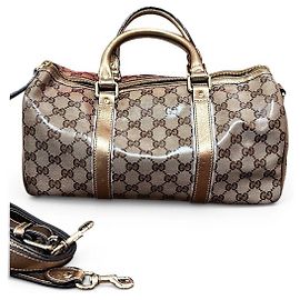 Borsa Gucci Boston Monogram Dorata