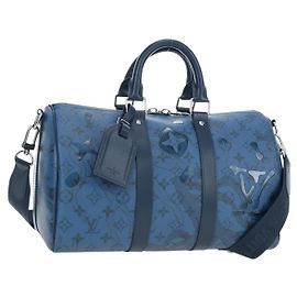 LOUIS VUITTON Monogram Aqua Garden Speedy Bandouliere 35 M22573 Auth 195516SAM