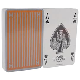 HERMES Playing Cards paper Silver Auth BA15237V - Hermès