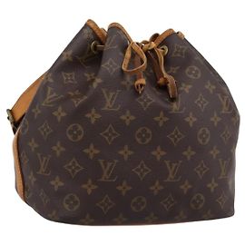 LOUIS VUITTON Monogram Petit Noe Shoulder Bag M42226 LV Auth 197462A