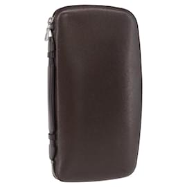 LOUIS VUITTON Taiga Organizer Atoll Travel Case Grizzly M30658 LV Auth 196305