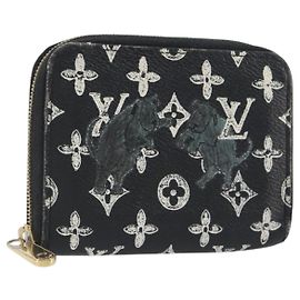 LOUIS VUITTON Catgram Zippy Coin Purse M63884 LV Auth 192439A