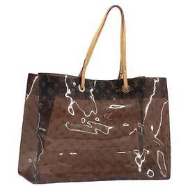 LOUIS VUITTON Monogram Vinyl Cabas Cruise Tote Bag M50500 LV Auth ka5702V