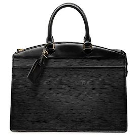 Bolsa de mão Louis Vuitton Epi Riviera Preta