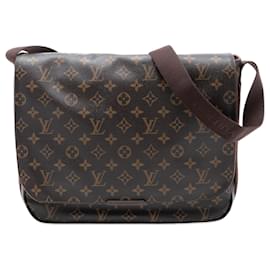 Borsa a tracolla Louis Vuitton Monogram Beaubourg Messenger MM Marrone