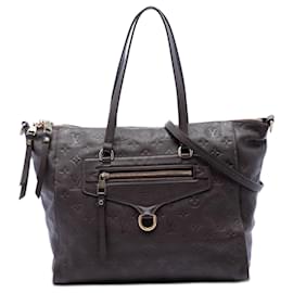 Borsa Tote Louis Vuitton Monogram Empreinte Lumineuse PM Marrone