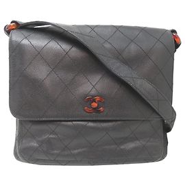 Bolso de hombro Chanel Vintage de cuero