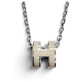 Collier pendentif HERMES Mini Pop H - Hermès