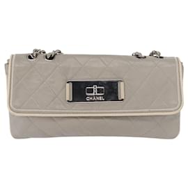 Chanel Mademoiselle Lock Flap Quilted Lambskin East West