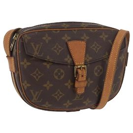 LOUIS VUITTON Monogram Jeune Fille MM Shoulder Bag M51226 LV