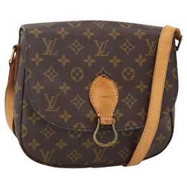 LOUIS VUITTON Monogram Saint Cloud GM Shoulder Bag M51242 LV