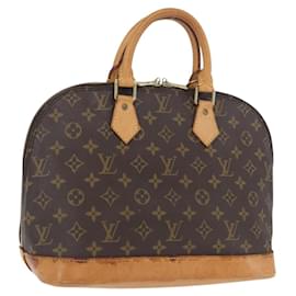 LOUIS VUITTON Monogram Alma Hand Bag M51130 LV