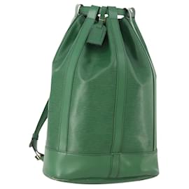 LOUIS VUITTON Epi Randonnee GM Shoulder Bag Green M43084 LV - Louis Vuitton