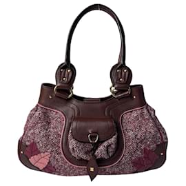 Borsa Celine in Tweed x Pelle - Céline