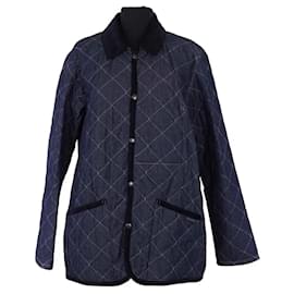 Autre Marque Cappotto uomo in cotone blu LAVENHAM M