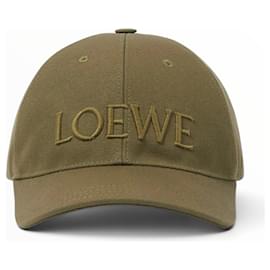 Loewe Baumwollkappe in Military Green