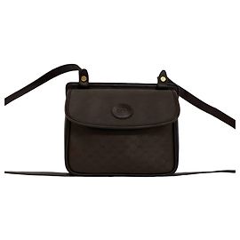 Borsa a tracolla in pelle Gucci Vintage Micro GG Logo