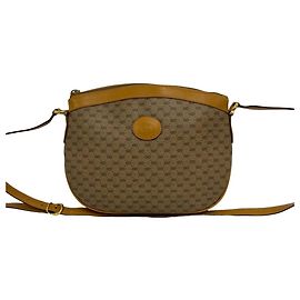 Borsa a tracolla in pelle Gucci Vintage Micro GG Logo
