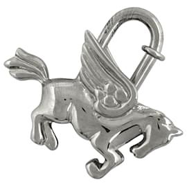 Collier pendentif Hermes Silver Pegasus Cadena - Hermès
