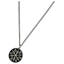 Collana Chanel Argento con Design Coco Mark