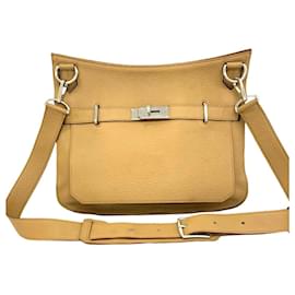 HERMES Jypsiere 34 Schultertasche in Beige - Hermès