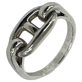 Hermes Chaine d'Ancre Silver Ring - Hermès