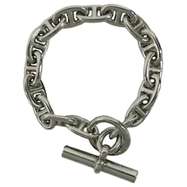 Bracelet Hermes Chaine d'Ancre MM 16-Link en Argent - Hermès