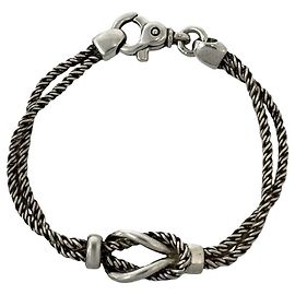 Tiffany & Co Bracciale Tiffany Vintage Double Rope Center Knot