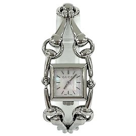 GUCCI Signoria Armbanduhr aus Edelstahl Quarz