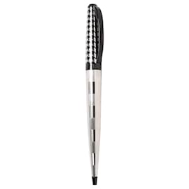 Stylo à bille Dior argent et noir