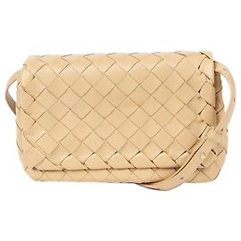 Bottega Veneta Borsa a patta in pelle Intrecciato Blush