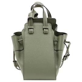 Mini borsa 2way Hammock in pelle Verde - Loewe