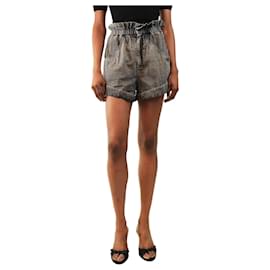 Isabel Marant Titea Denim-Shorts grau - Größe UK 8
