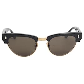 Gafas de sol ojos de gato negras y doradas - Céline
