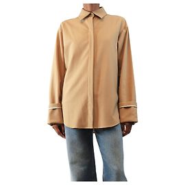 Autre Marque Camisa de mezcla de lana neutra - size XS
