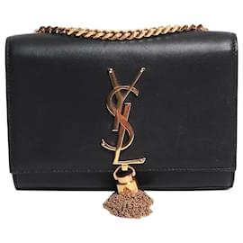 Saint Laurent Mini borsa a tracolla Kate nera
