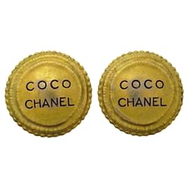 Orecchini a clip Chanel placcati in oro