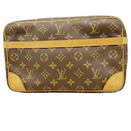 Louis Vuitton Monogram Compiegne 28 Clutch Tasche