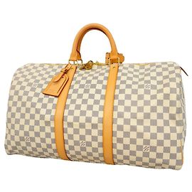 Louis Vuitton Boston Damier Azur Keepall 50