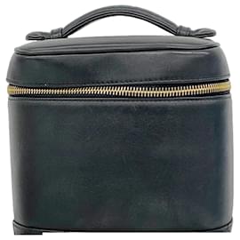 Borsa Vanity Chanel in lambskin nera