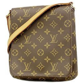 Bolsa de Ombro Louis Vuitton Monogram Musette Salsa com Alça Longa